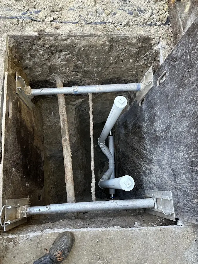 Experienced plumber completing Gas Line Repair work in Holmen